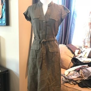 Banana Republic Linen Dress